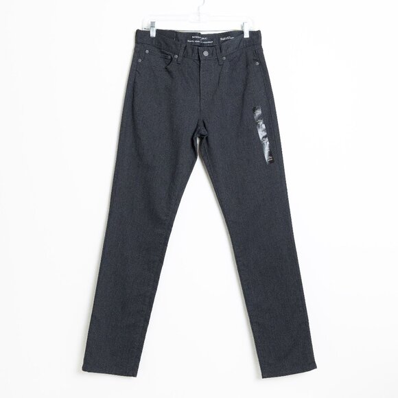 Banana Republic Travel Jean Pants 31x32 Slim Fit Soft Charcoal Gray - Picture 1 of 13